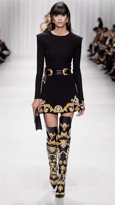 versace girl clothes|Versace collection women's clothes.